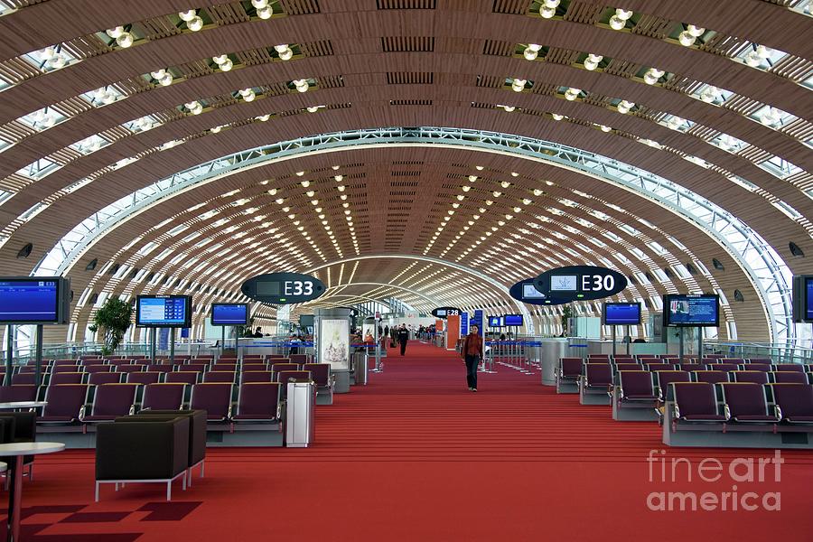 Airport Departure Gates Photograph by Steve Allen/science Photo Library