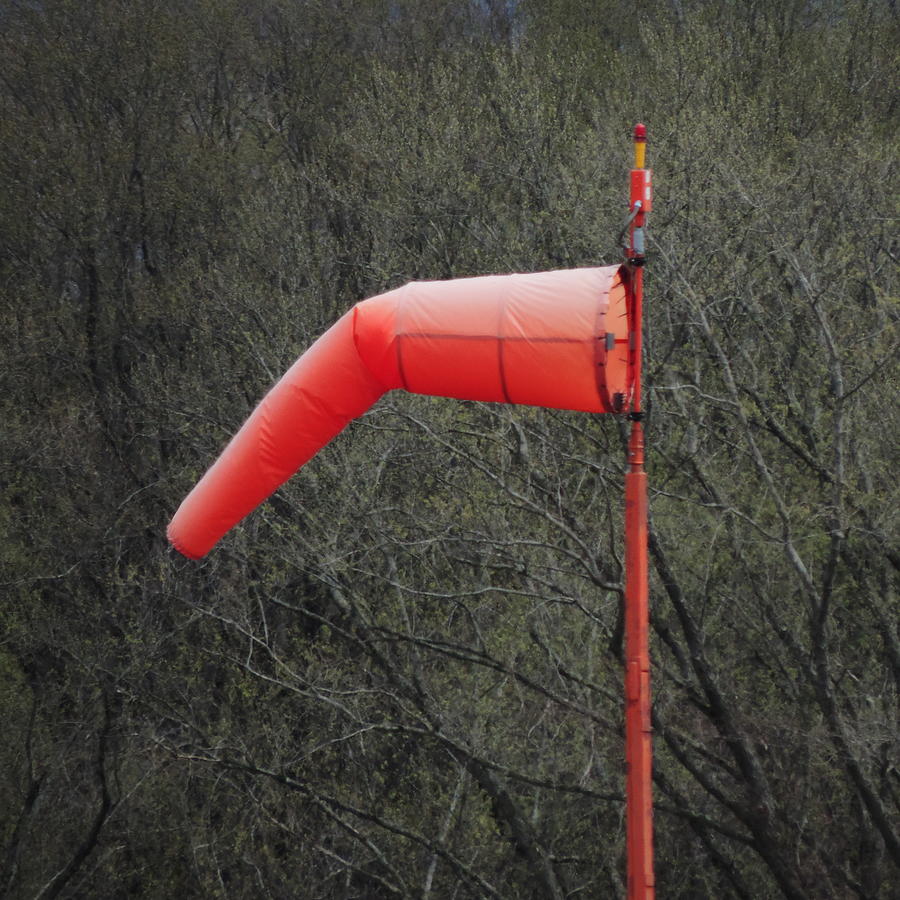 Airport Windsock Photograph by Bill Tomsa