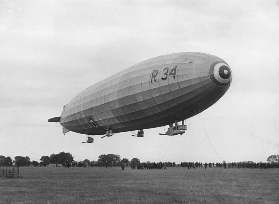 Airship Photograph by Topical Press Agency