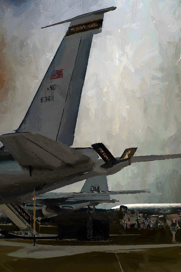 Airshow Mixed Media by Christopher Reed