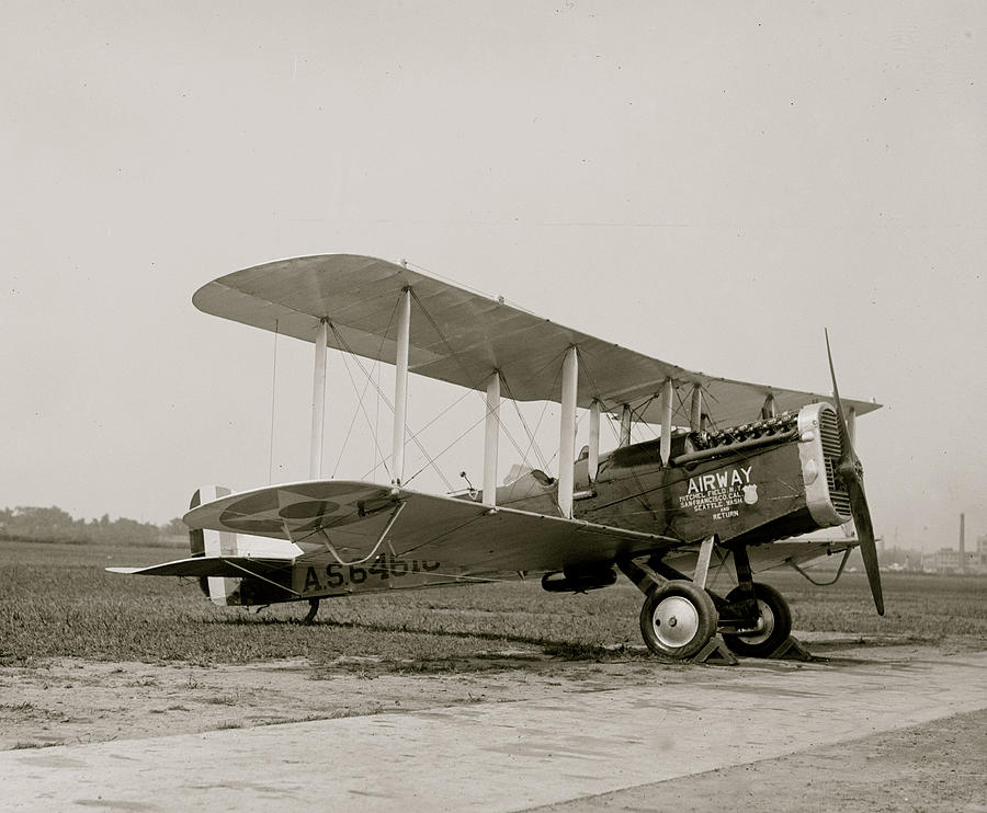Airway Airplane 1923 Painting by 