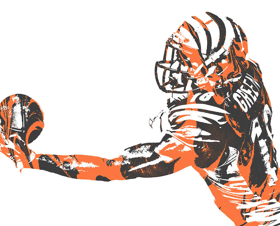 Cincinnati Bengals Aj Green Toddler T-Shirt by Joe Hamilton - Pixels