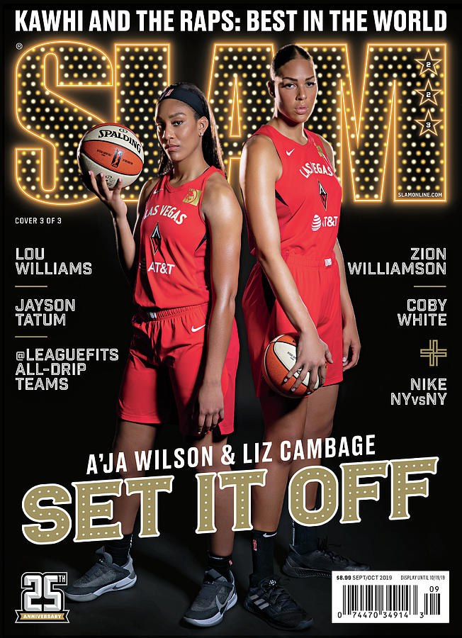 AJa Wilson & Liz Cambage: Set It Off SLAM Cover Photograph by Atiba Jefferson
