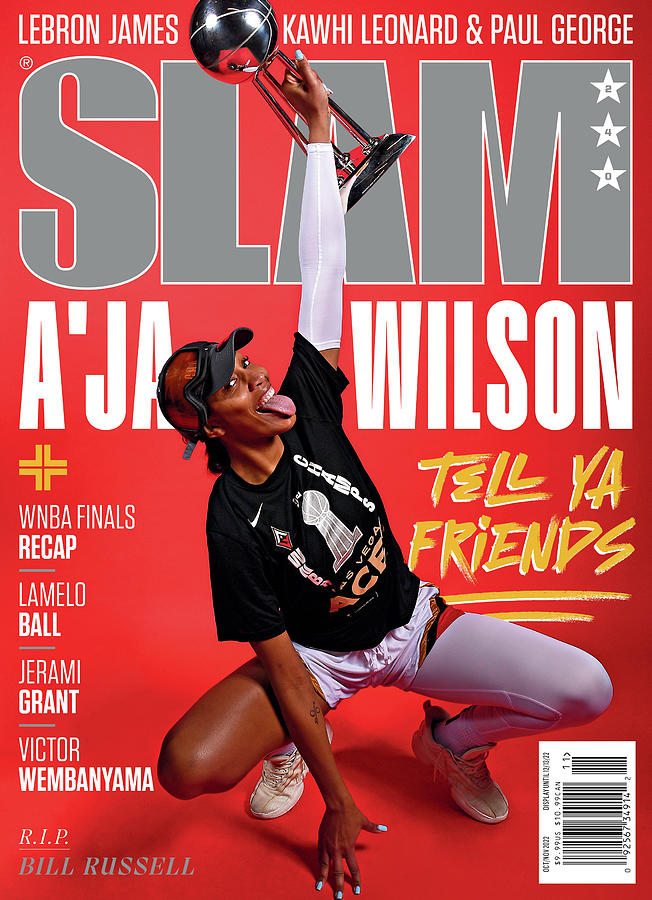 AJa Wilson: Tell Ya Friends SLAM Cover Photograph by Getty Images