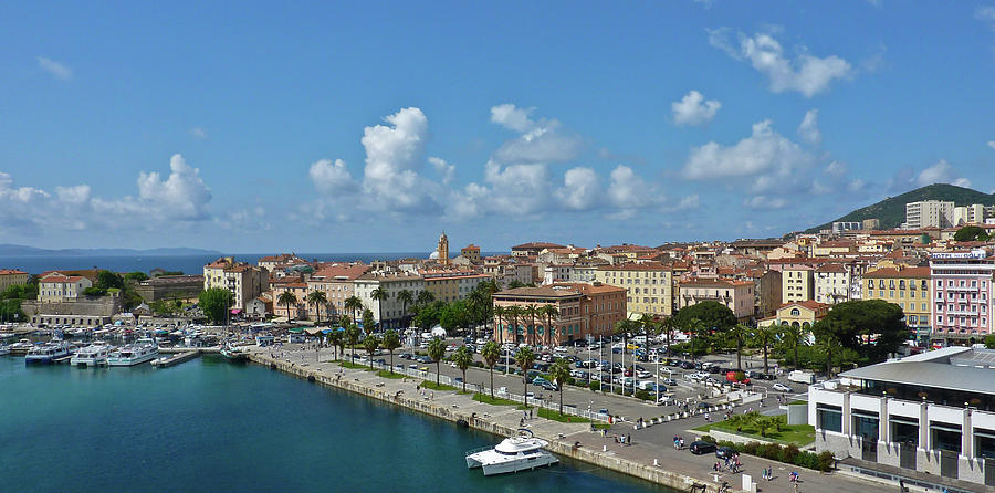 Ajaccio From Port, Corsica, France Photograph by Darren Keast