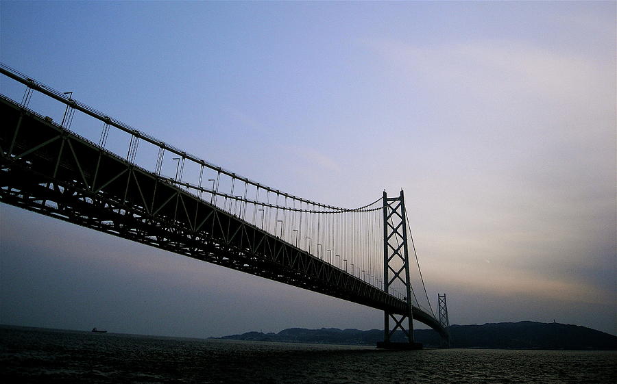 Akashi Kaikyo Bridge Photograph by Fuwa, Ryosuke