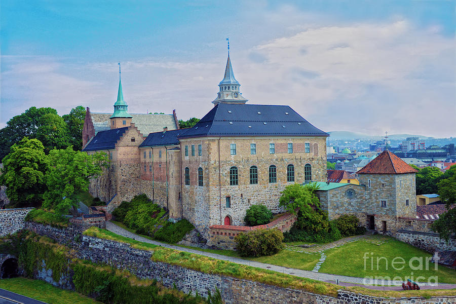 Akershus Fortress In Oslo Photograph