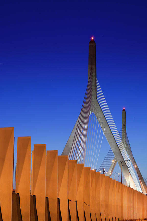 Akim Bunker Hill Bridge, Boston Photograph by Paul Souders