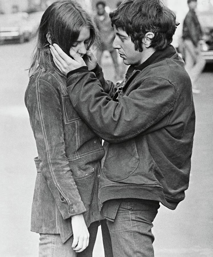 Al Pacino Photograph - AL PACINO and KITTY WINN in THE PANIC IN NEEDLE PARK -1971-. by Album