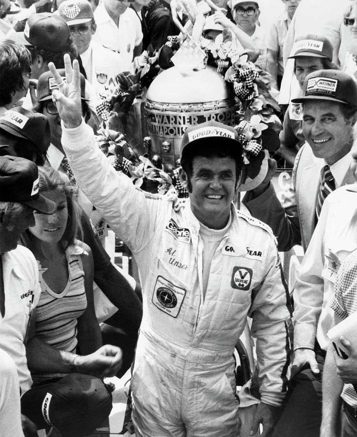 Al Unser, Winner Of The Indy 500, 1978 Photograph by Heritage Images