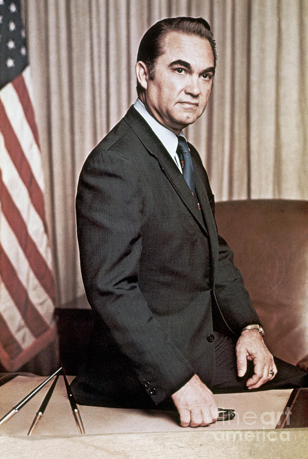 Alabama Governor George Wallace Photograph by Bettmann