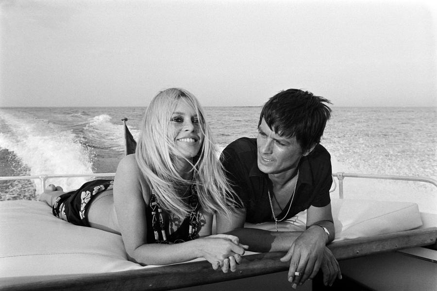 Alain delon et brigitte bardot