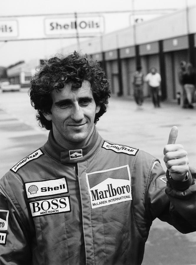 Celebrity Photograph - Alain Prost, C1984-c1989 by Heritage Images