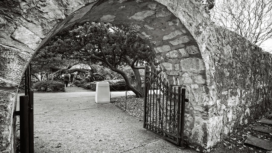 Alamo Garden Gate Photograph by George Taylor