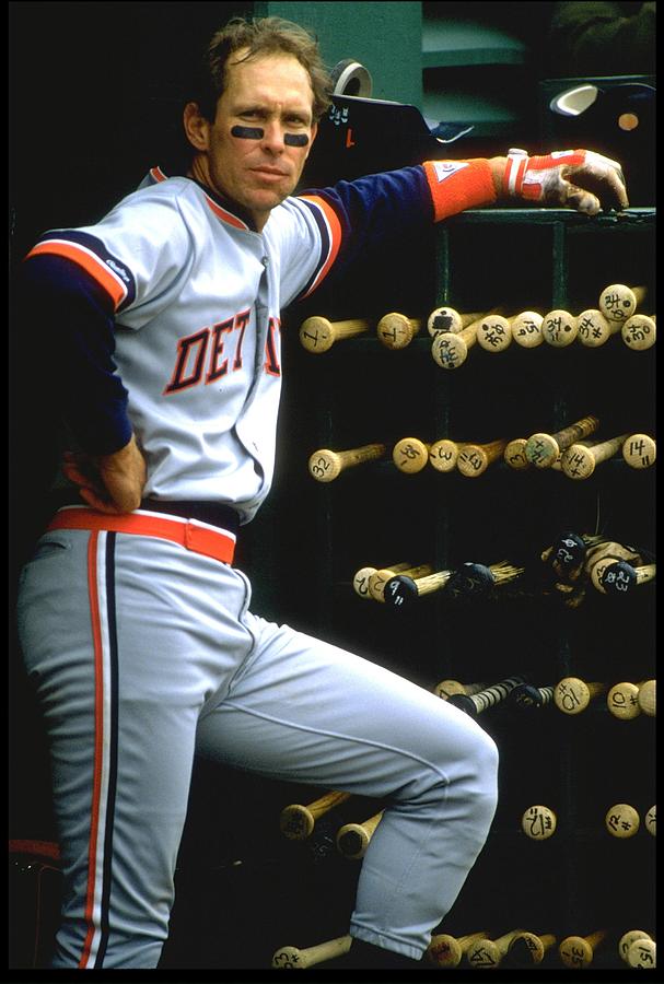 Alan Trammell Tigers Photograph by Otto Greule Jr