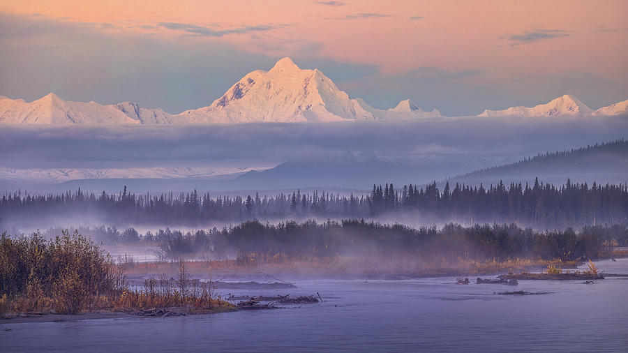 Mountain Photograph - Alaska, Along Richardson Hwy-82805 by Raimondo Restelli