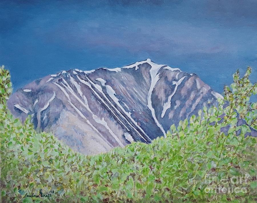 Alaska in June-2 Painting by Meena Bhatt