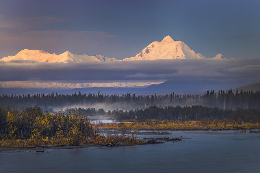 Mountain Photograph - Alaska, Mount Hayes-82783 by Raimondo Restelli