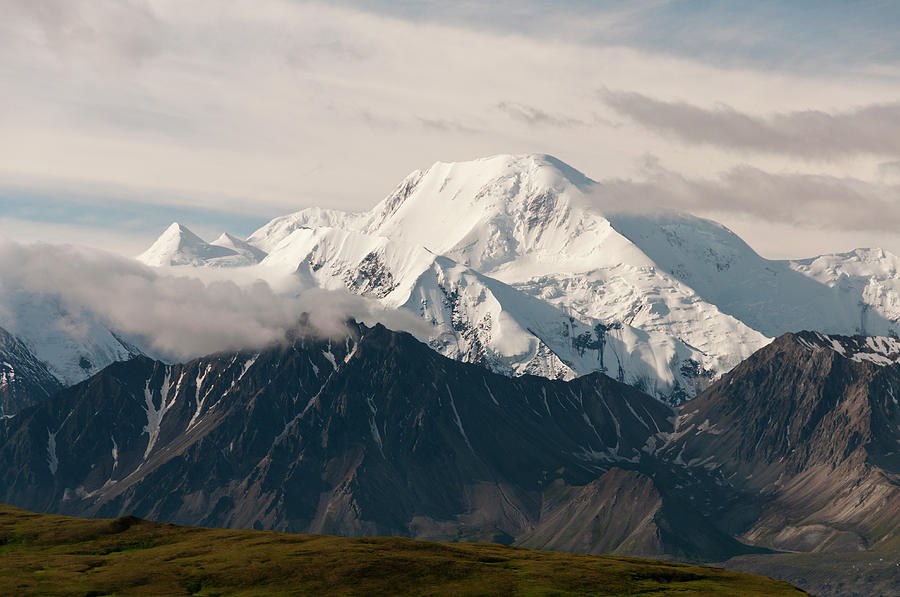 Alaska Range, Mt Brooks Photograph by John Elk