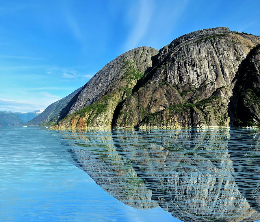Alaska Rock Reflection Photograph by Joan Stratton