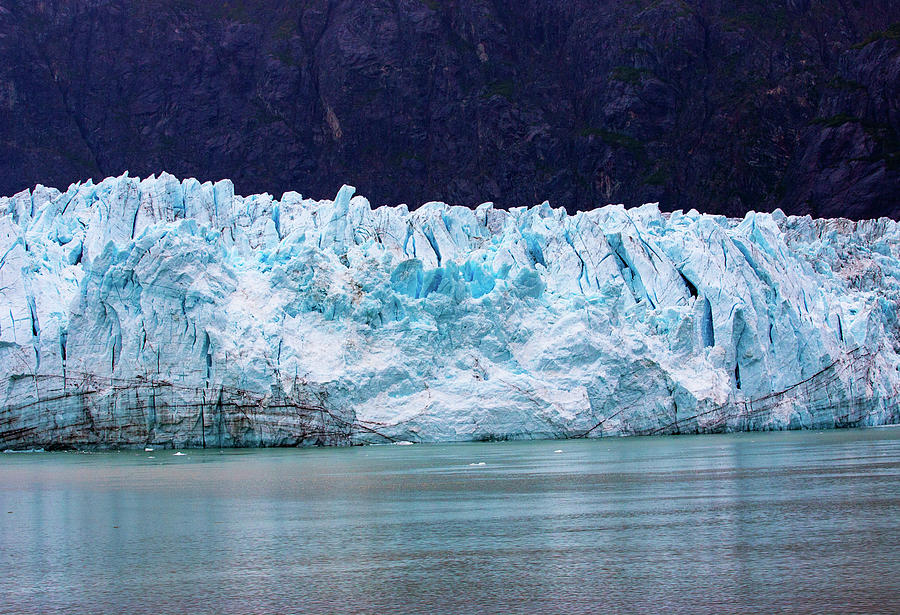Alaskan Glacier Photograph by Anthony Jones