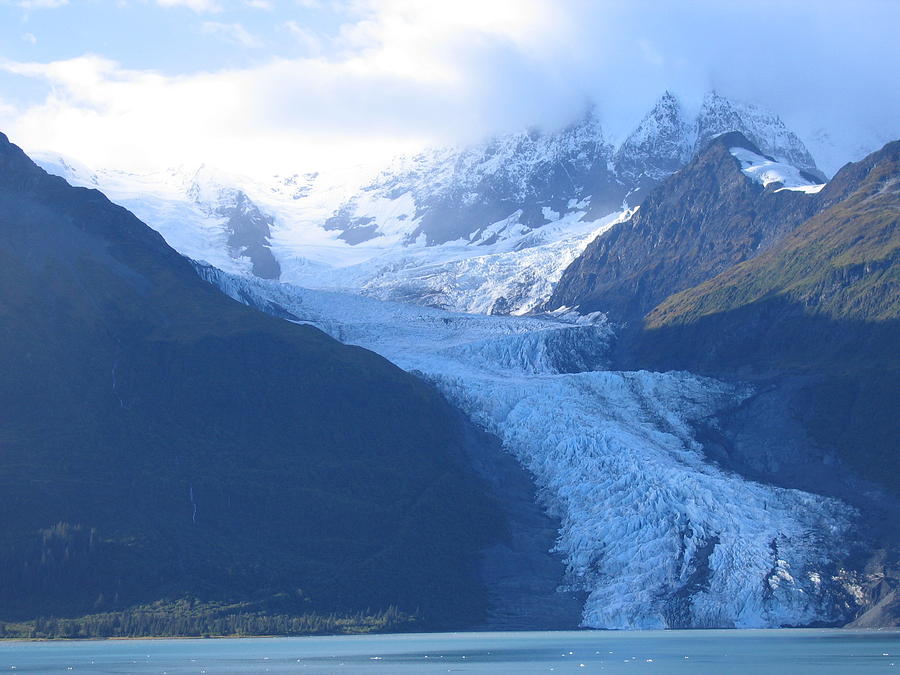 Alaskan Glacier Photograph by Patricia Caron