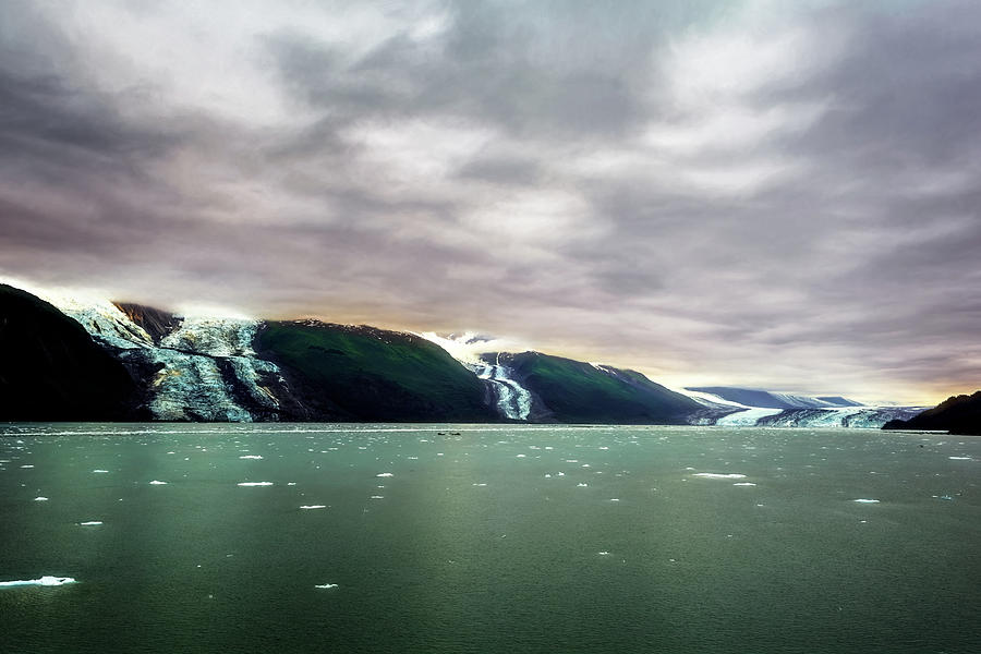 Alaskan Glaciers Photograph by Maria Coulson
