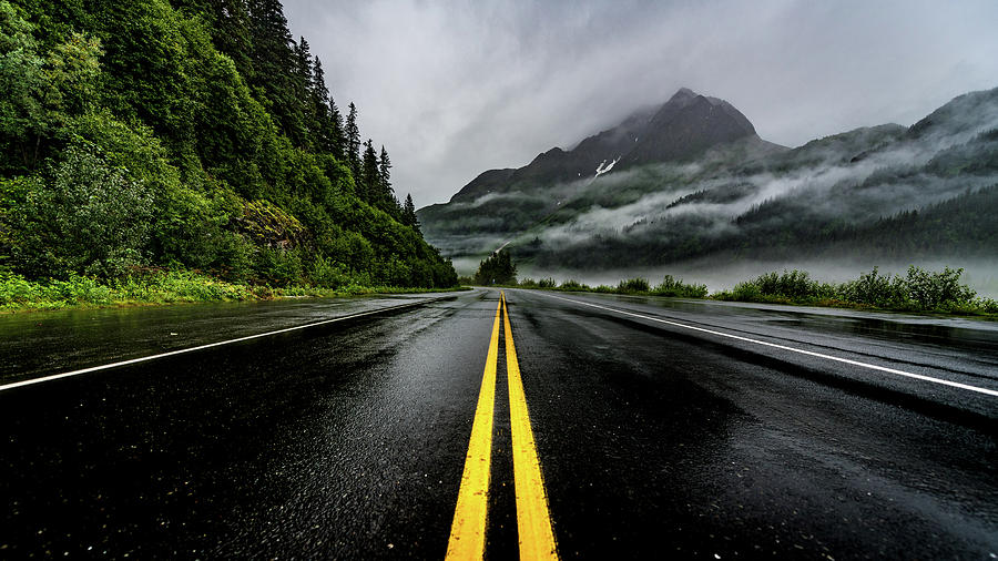 Alaskan Highway Photograph by David Downs