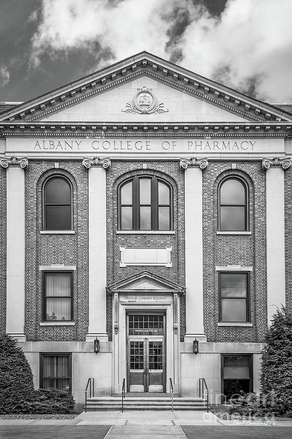 Architecture Photograph - Albany College of Pharmacy O Brien Building by University Icons