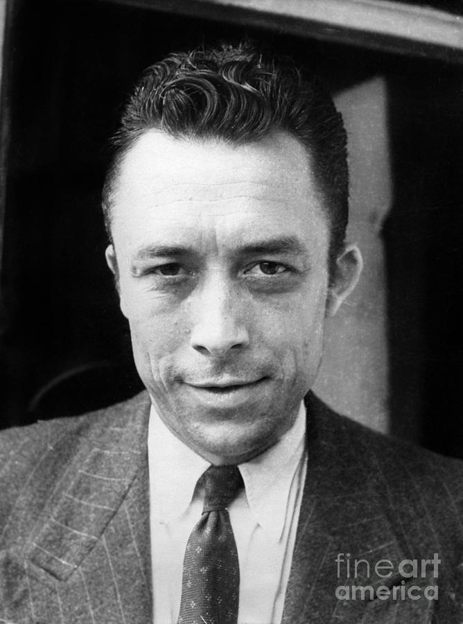 Albert Camus Portrait Photograph by French School