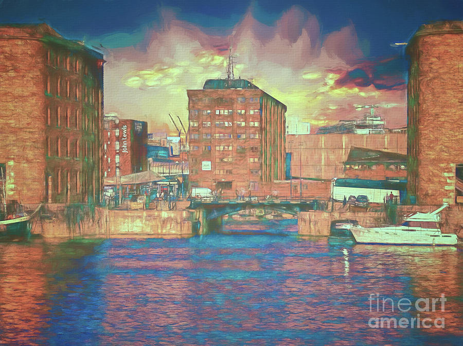 Albert Docks Photograph - Albert Docks Liverpool by Leigh Kemp Albert Docks Photograph - Albert Docks Liverpool by Leigh Kemp