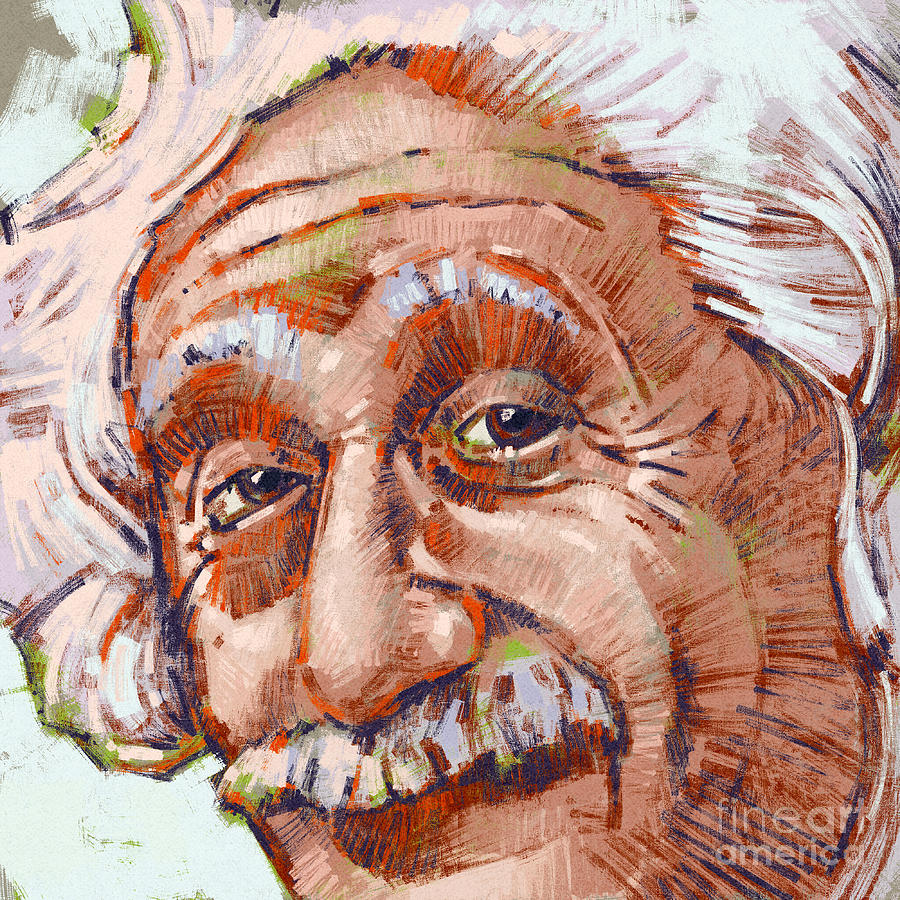 Albert Einstein Painting - Albert Einstein by Alessandro Lonati