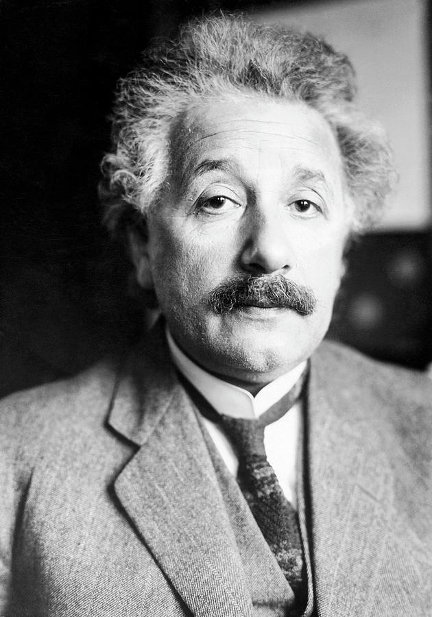 Albert Einstein In Cambridge In 1929 by Keystone-france