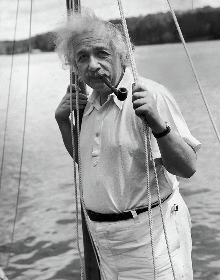 Albert Einstein Digital Art by LIFE Picture Collection