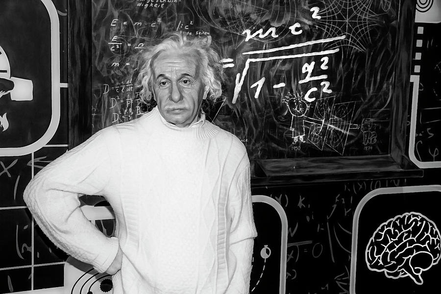 Albert Einstein Photograph by Miroslava Jurcik