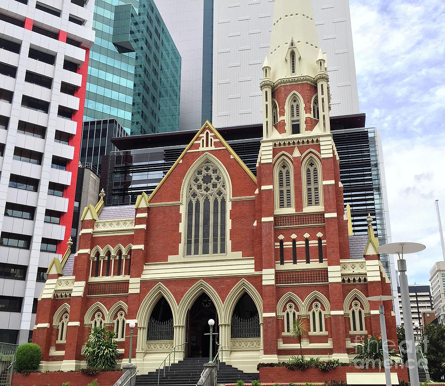 Albert St Uniting Church Brisbane Queensland Australia Photograph by ...