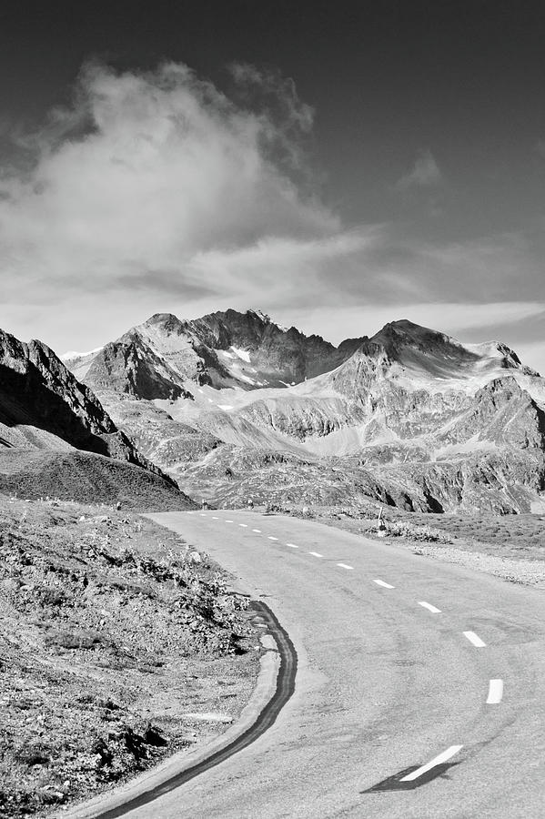 Albula Pass Road Photograph by Daitozen