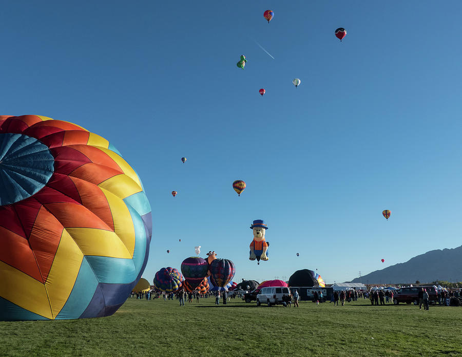 Albuquerque Balloon Fiesta 2016 - 21 Photograph by Patricia Gould