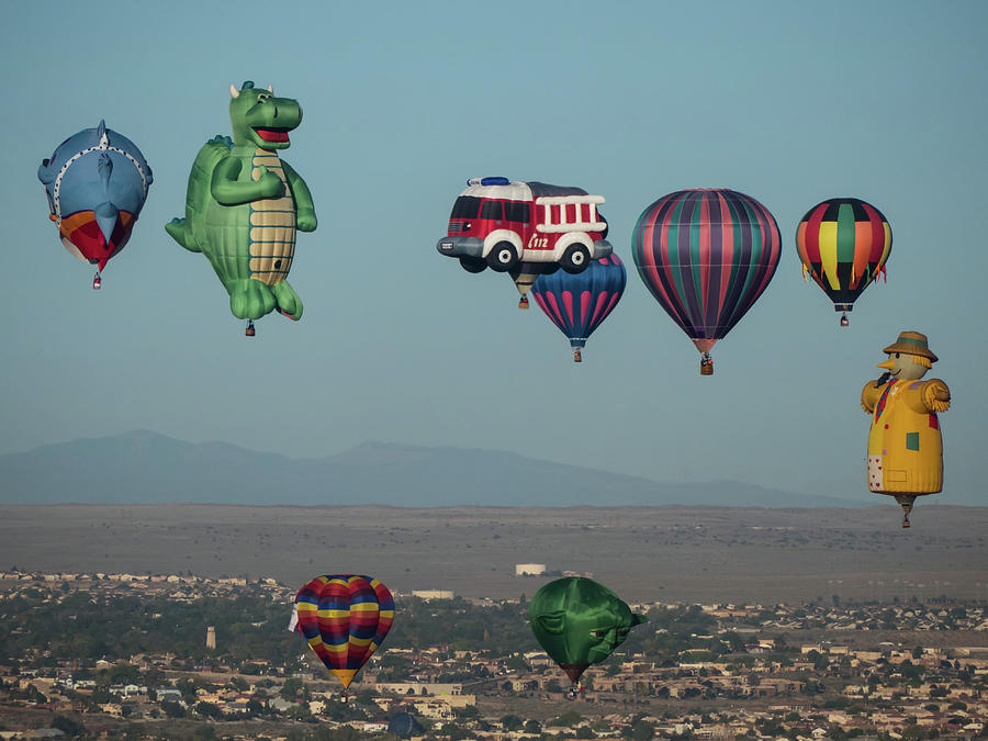 Albuquerque Balloon Fiesta 2016 - 57 Photograph by Patricia Gould