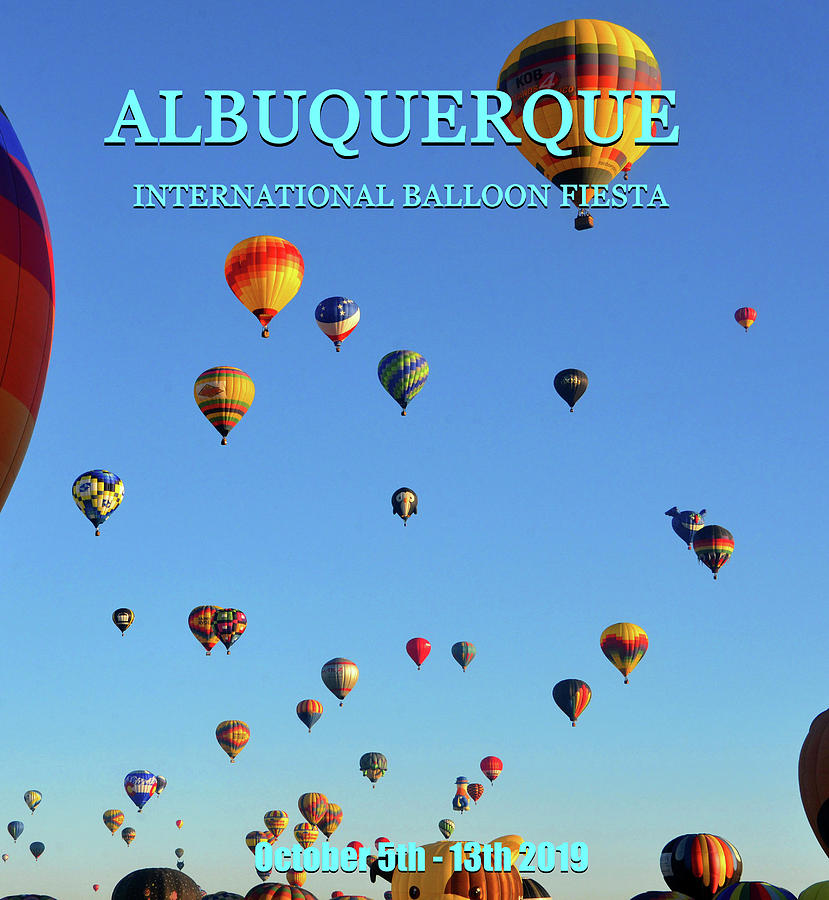 Albuquerque International Balloon Fiesta Work B Pyrography by David Lee Thompson