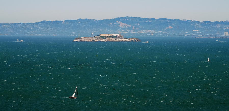 Alcatraz Prison in San Francisco Bay by Jordan Paw Alcatraz Prison in San Francisco Bay by Jordan Paw