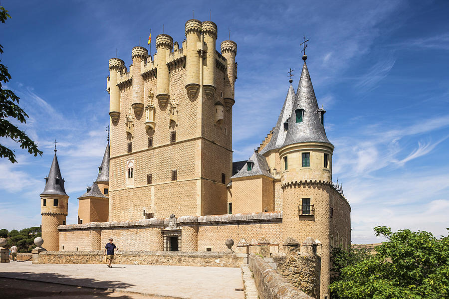 Alcazar Castle, Castilla Y Leon, Spain Photograph by Massimo Borchi