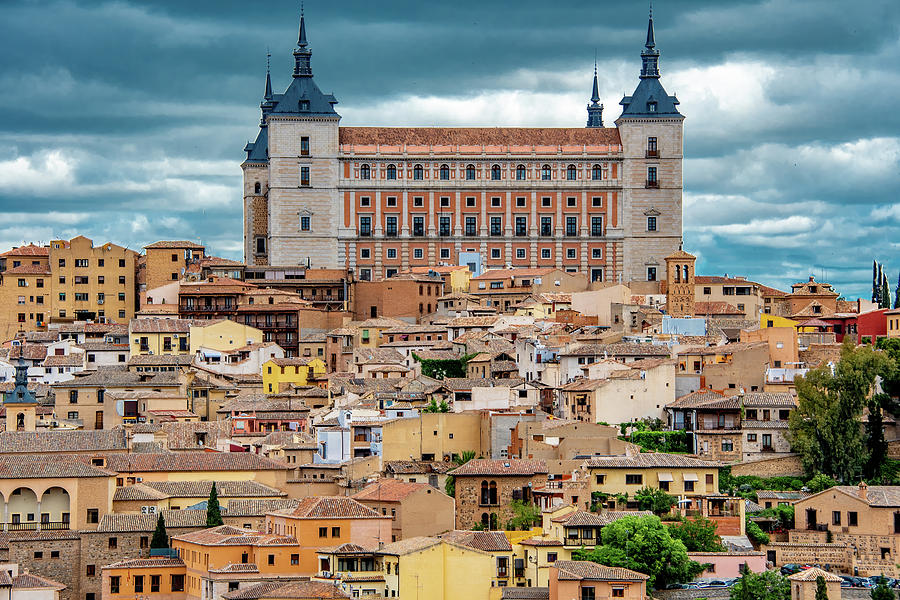 Alcazar of Toledo High Above the City Photograph by Marcy Wielfaert