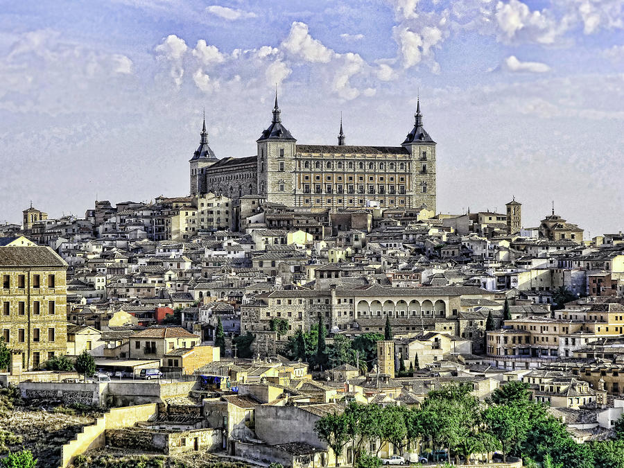 Toledo Photograph - Alcazar - Toledo Spain by Allen Beatty