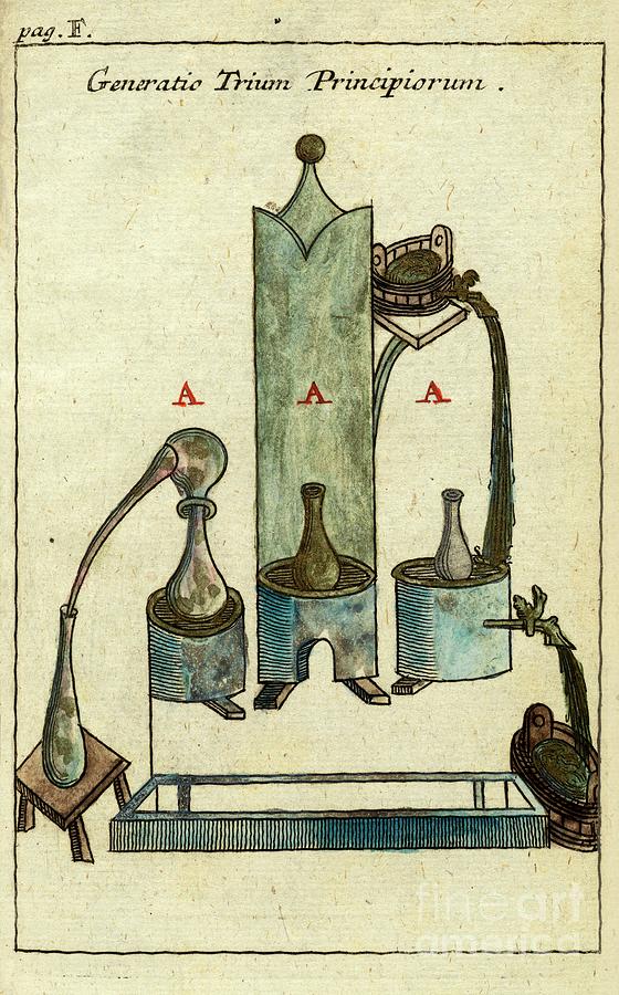 Alchemical Experiments Photograph by The Getty/science Photo Library