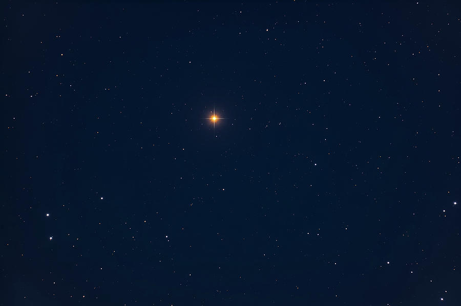 Aldebaran, A Red Giant Star Photograph by Alan Dyer