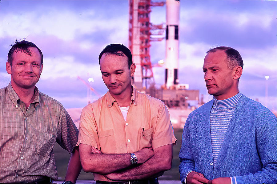 Aldrin, Armstrong, and Collins Photograph by Eric Glaser