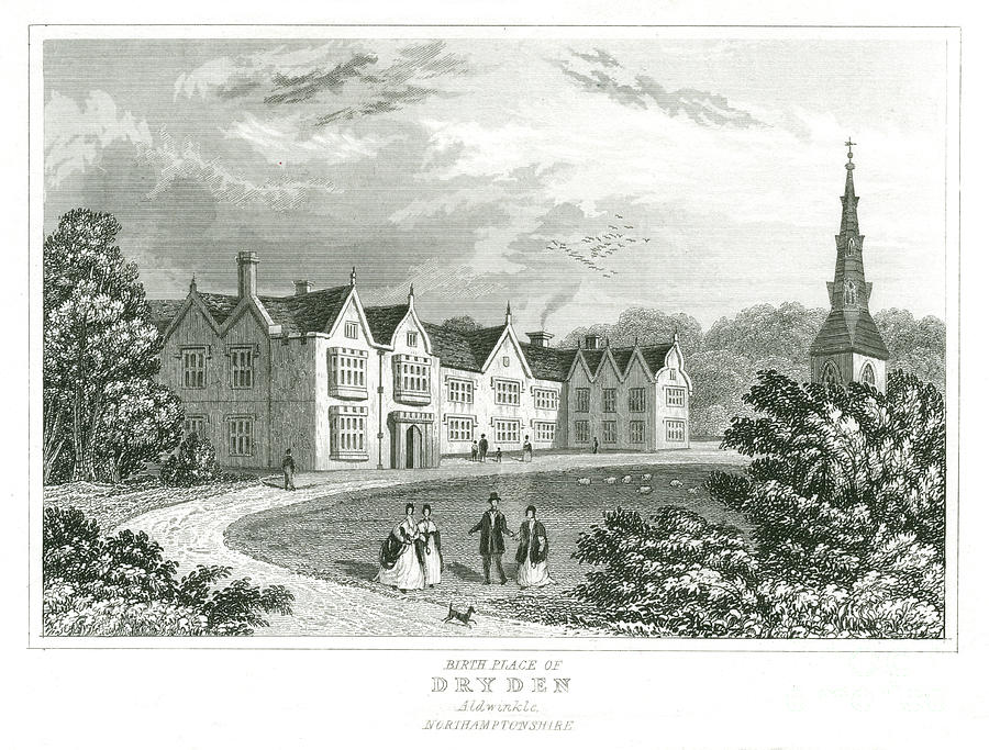 Aldwinkle, Northamptonshire, Birthplace Drawing by Print Collector