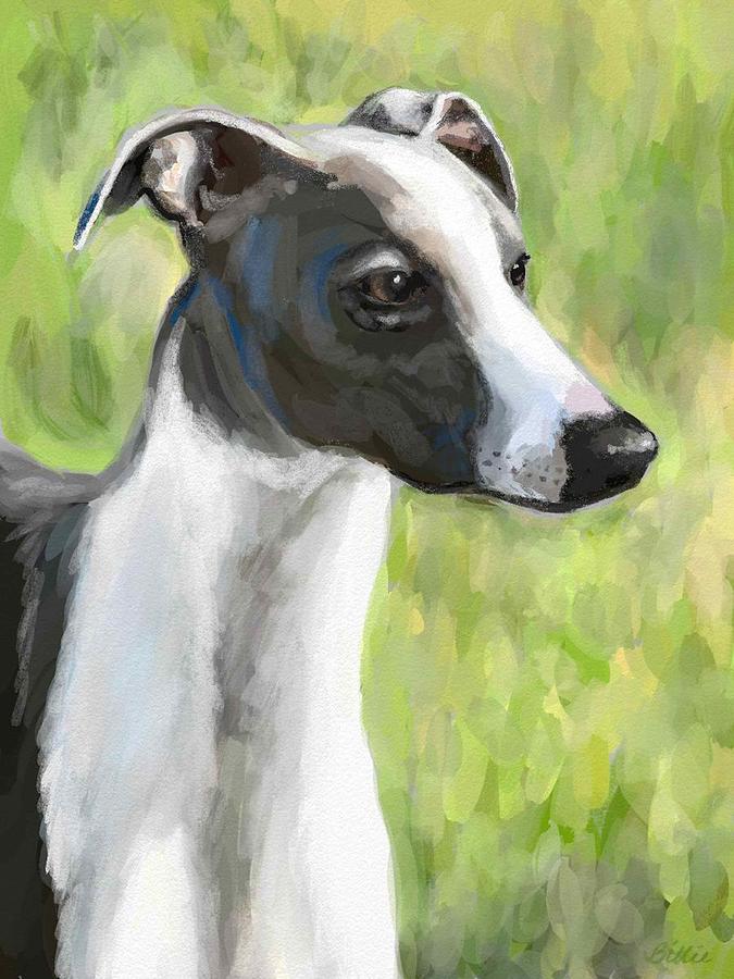Cats Digital Art - Alex by Billie Mann Cats Digital Art - Alex by Billie Mann