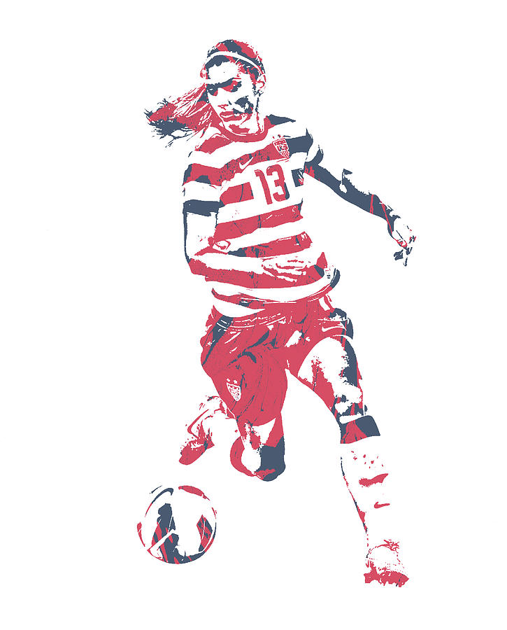 Alex Morgan And Charlie Usa Soccer Shirt - Printing Ooze